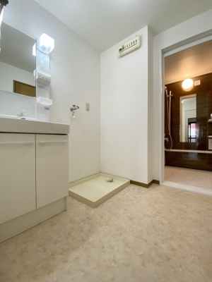 【洗面所】 | マンションニューハマ３Ａ