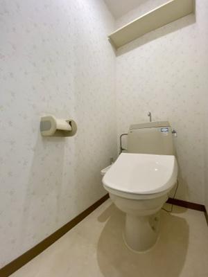 【トイレ】 | マンションニューハマ３Ａ