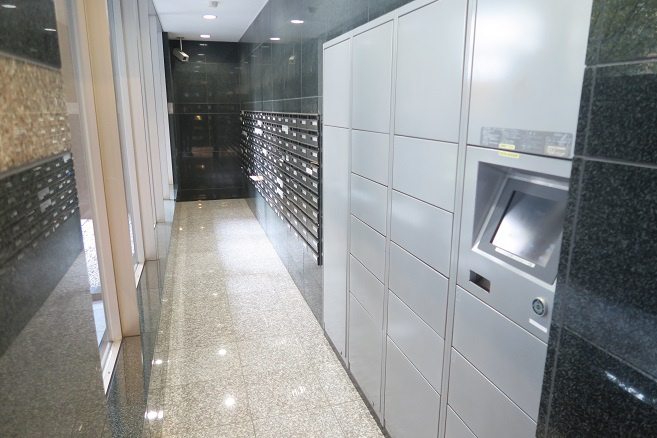 千代田区外神田４丁目の賃貸マンションのその他|宅配＆メールコーナー