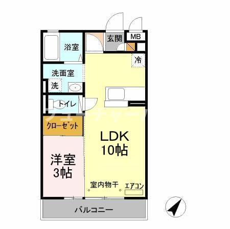 レジュウィールの間取り