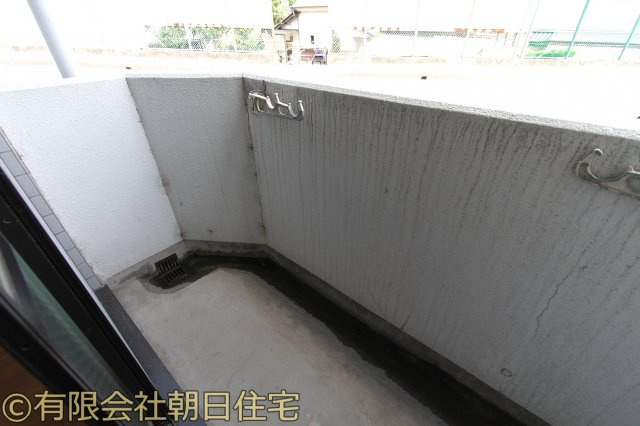 ラーバン町田のバルコニー