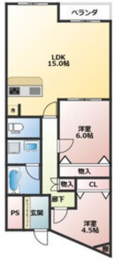 【間取り】 | カサクレスト