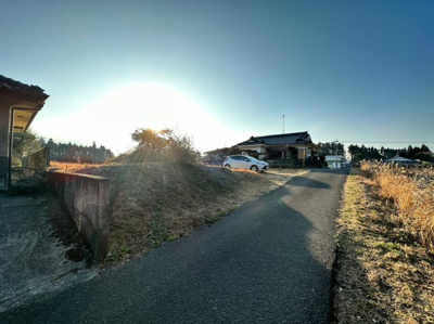 【前面道路含む現地写真】 | 霧島市福山町福沢