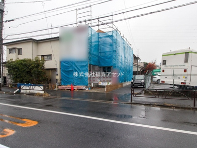 【前面道路含む現地写真】 | 葛飾区水元5丁目　新築戸建　全１棟