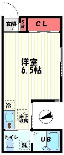 ソリッド溝の口の間取り