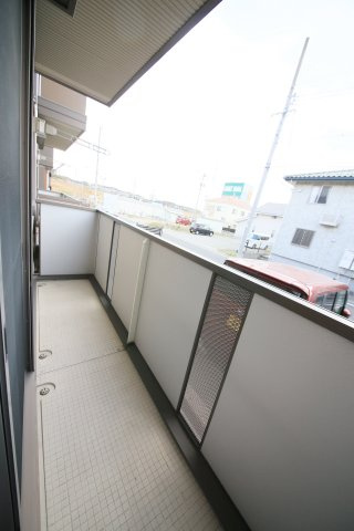 コンフォートⅠのバルコニー