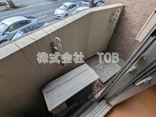【バルコニー】 | スカイコート千歳烏山第6 | ※クリーニング中の写真
