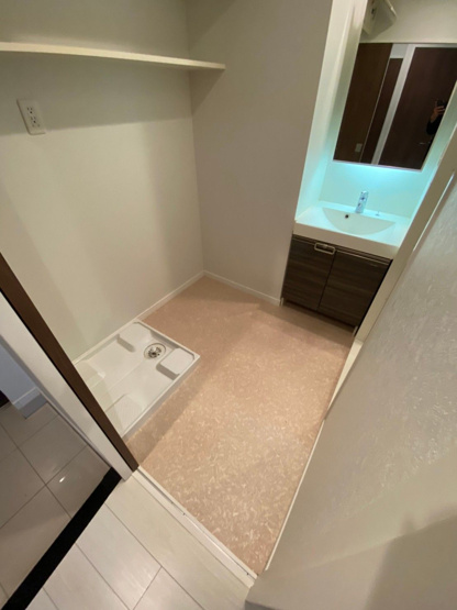 【洗面所】 | ゆったりとスペースのある洗面所