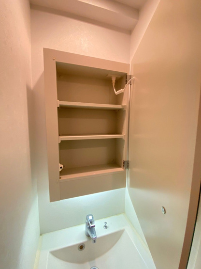 【独立洗面台】 | 独立洗面台、朝の身支度には欠かせません