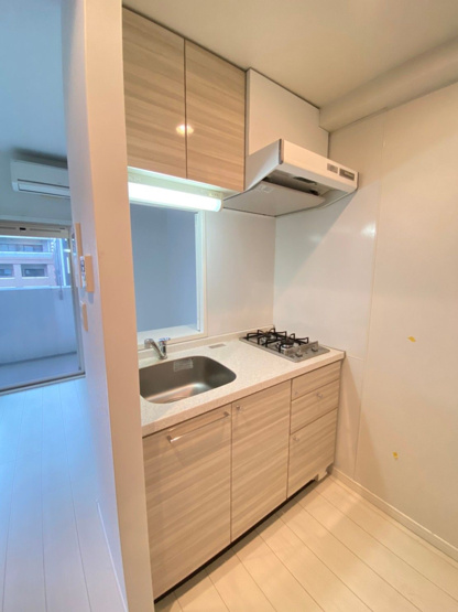 【キッチン】 | コンパクトなキッチンで掃除もラクラク