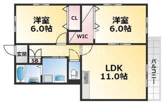 【間取り】 | パルメゾン水木