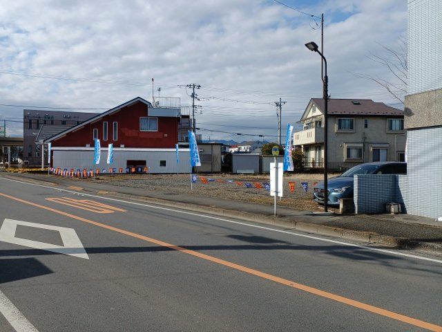 下代継　売地　240坪超の前面道路含む現地写真