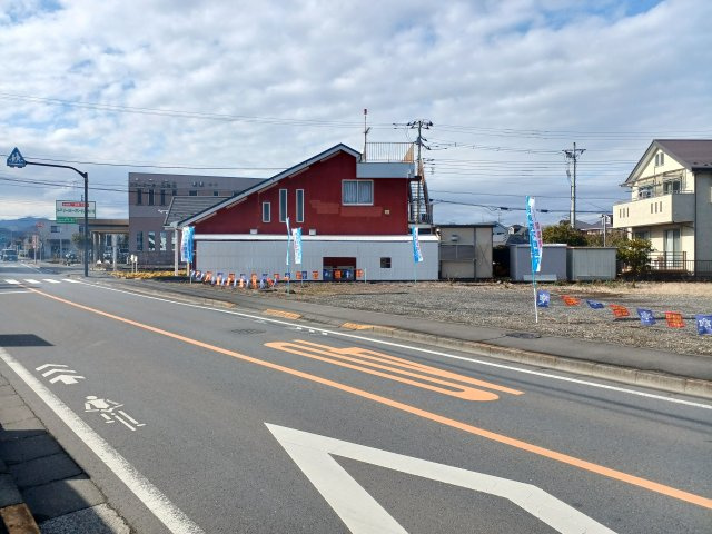 下代継　売地　240坪超の前面道路含む現地写真