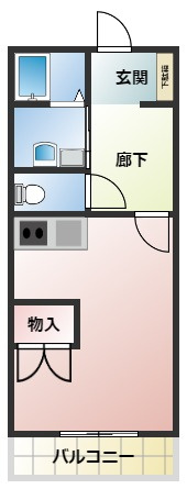 平成企画コーポの間取り