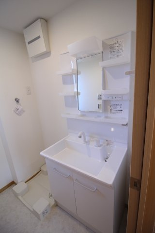 MJヒルズの洗面所