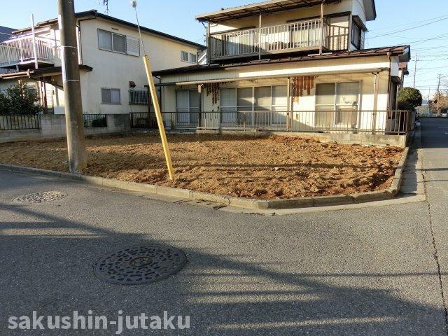 東習志野６丁目　売地の前面道路含む現地写真|東側5.6ｍ公道×南側４ｍ位置指定道路　