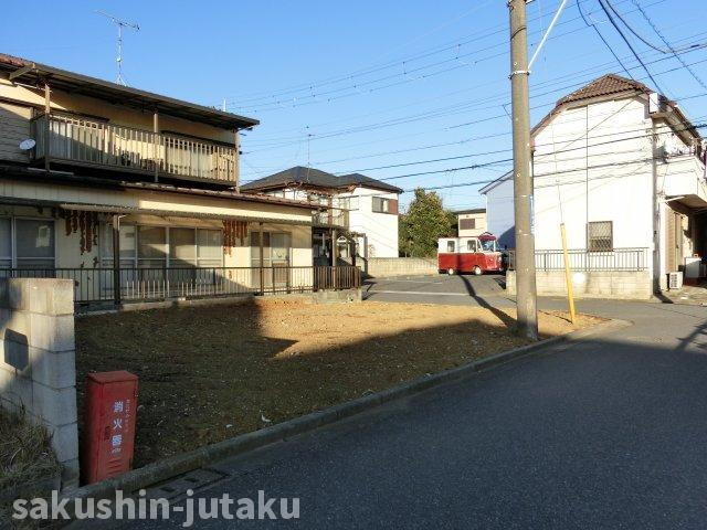 東習志野６丁目　売地の外観|東習志野６丁目　売地　東南角地　更地　建築条件なし　約30.7坪　整形地