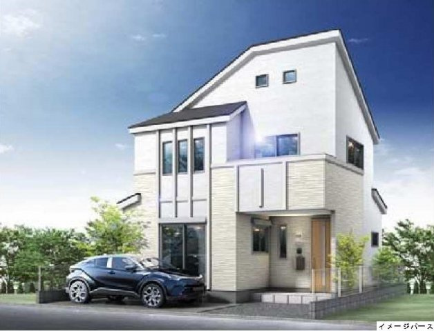 【横浜市瀬谷区下瀬谷１丁目5-5新築戸建て】★仲介手数料無料★（南瀬谷小学校・南瀬谷中学校）の外観パース