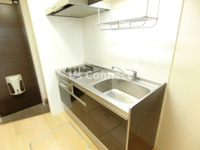 【キッチン】 | アルクスナバタ一番町 | ２口ガスコンロのシステムキッチン。