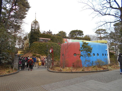 三鷹の森ジブリ美術館まで1800ｍ