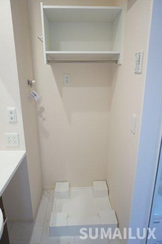 熊本市東区沼山津３丁目のアパートの洗面所