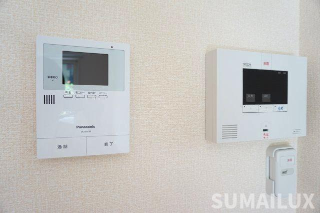 熊本市東区沼山津３丁目のアパートのセキュリティ