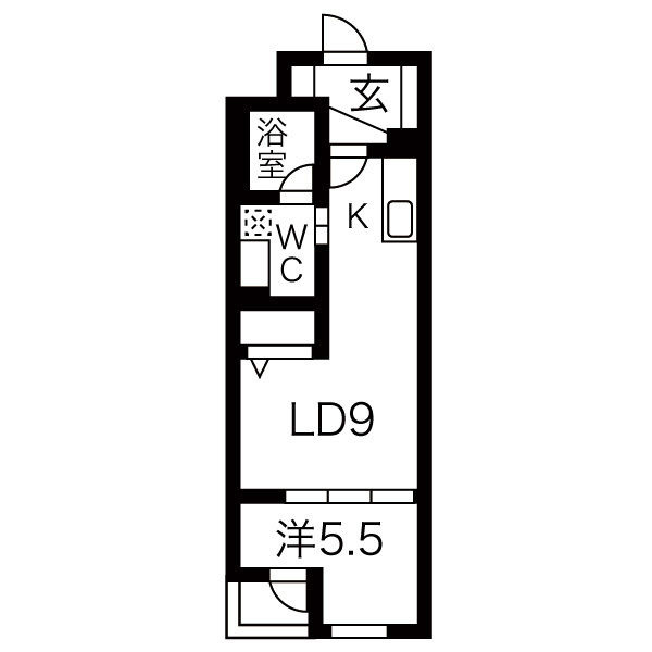 コンフォート盛岡の間取り