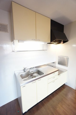 【キッチン】 | ピュア 調 | ※同物件・反転タイプの写真です。