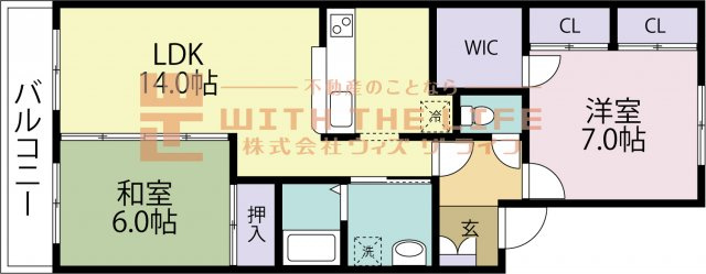 チャームビラ【キャッシュバック対象物件】の間取り