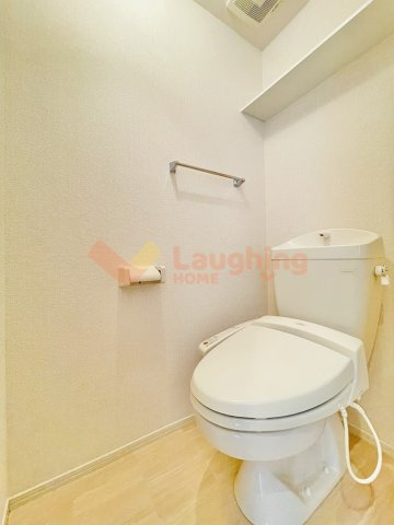 ホワイトクローバーのトイレ|落ち着いたトイレです