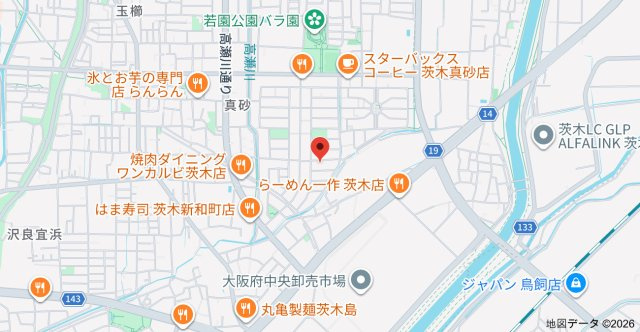 【地図】 | ルノン茨木Ⅰ