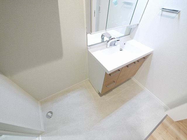 シャーメゾン　ネクサスの洗面所|スペースが確保できる洗面所です