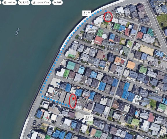 エイト三葛近隣駐車場の外観パース