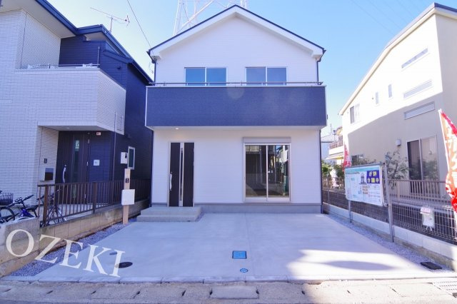 越谷市上間久里　新築戸建て　全1棟の外観