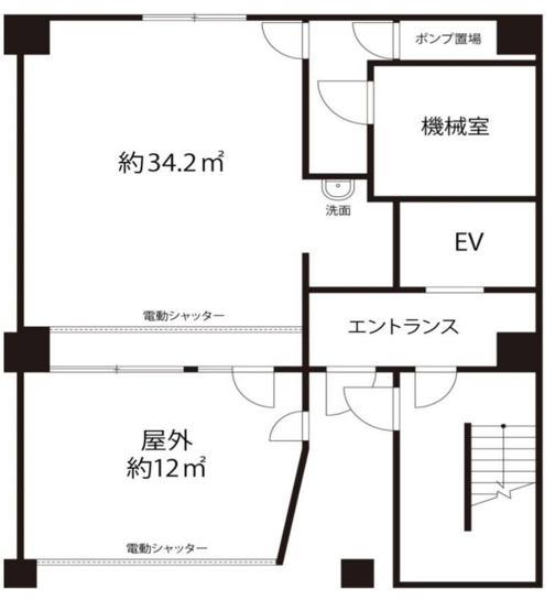 【間取り】 | 上本町延三ビル