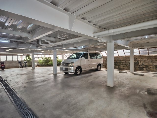 シャルマン星田の駐車場|駐車場完備です