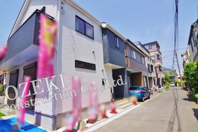 越谷市赤山町2丁目　新築戸建て　全1棟の外観