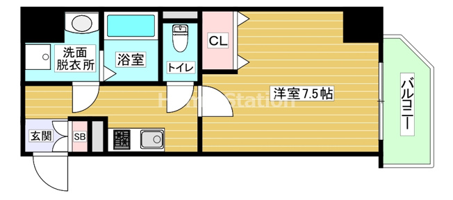 【間取り】 | トヨトミステイプレミアム中之島