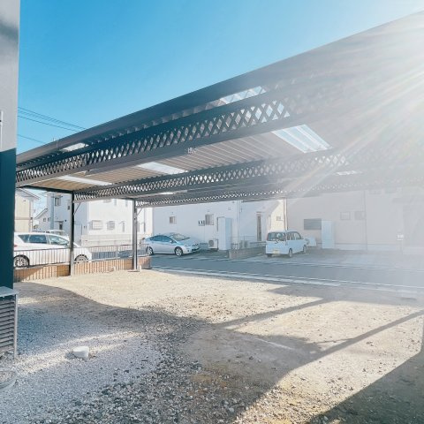 群馬県太田市東別所町70番16の周辺|建物側からのお外の風景。