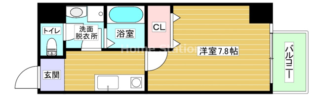 【間取り】 | TOYOTOMI STAY Premium梅田西Ⅱ