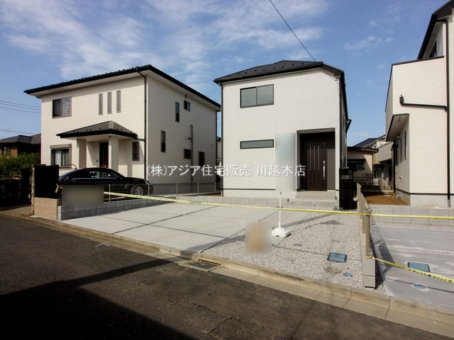 川越市砂22-1期　新築戸建の外観|カースペース2台可