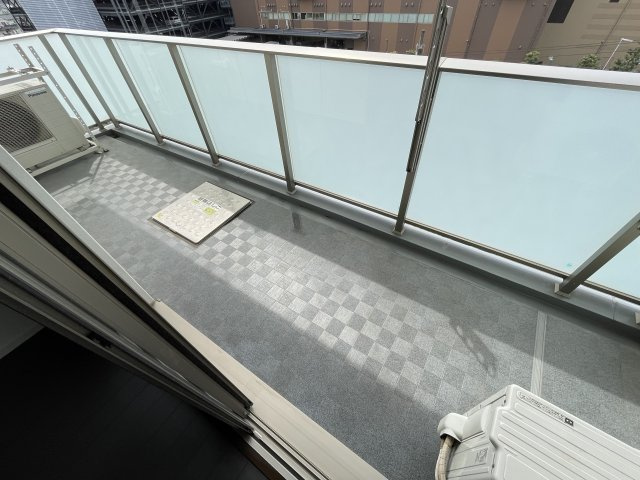 グリーンヒルズのバルコニー