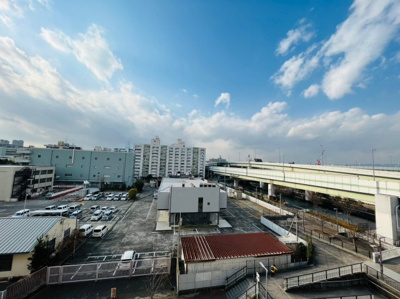 【展望】 | 旭コーポB棟 | バルコニーからの展望です。