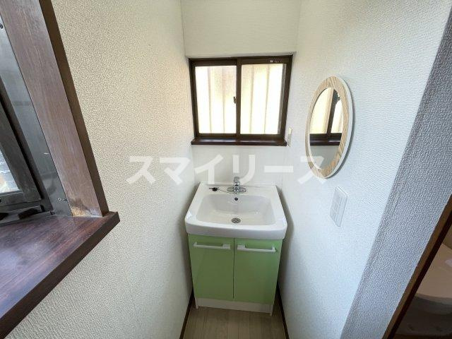 グラド柏の洗面所