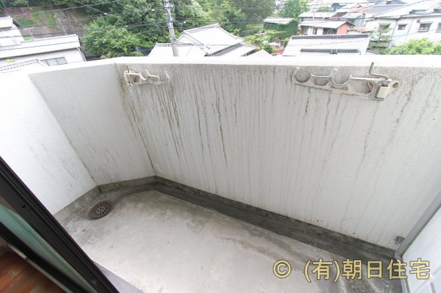 ラーバン町田のバルコニー