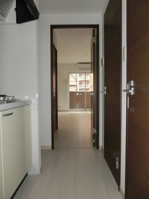 リッツ加島の玄関