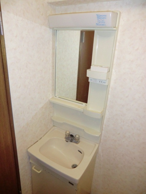 大阪市淀川区三津屋南２丁目の賃貸マンションの独立洗面台