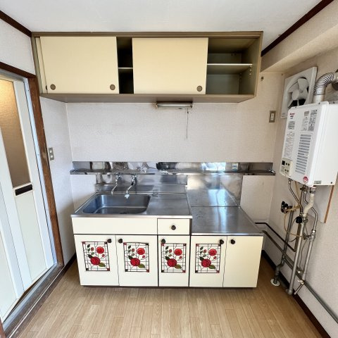 蘭東コーポのキッチン