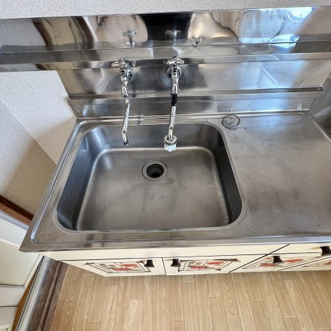 蘭東コーポの洗面所