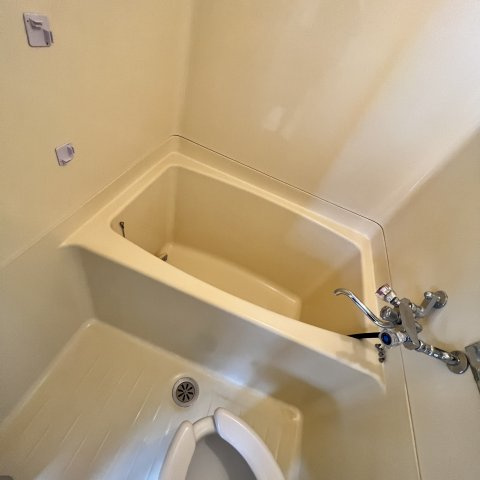 蘭東コーポの浴室